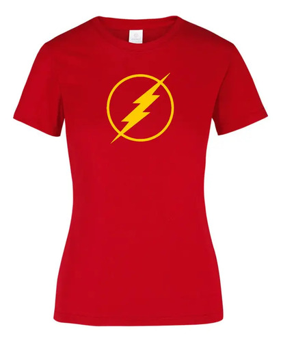 Playera Flash Dc Comics Para Dama