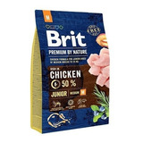 Alimento Brit Premium By Nature Perro Junior Medium 3kg