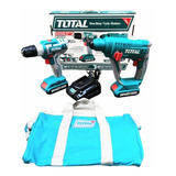 Kit Taladro + Rotomartillo Inal. 20v Marca Total Tckli2008