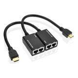 Extensor Hdmi Por Cabo Lan Cat5e/6 30m/1080p