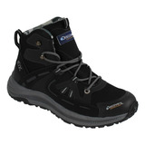 Botas Hombre Discovery 2444 Negro Outdoor Senderismo Casual