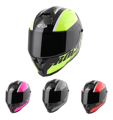 Casco Cerrado De Moto Joe Rocket Rkt 200 Blaster Certificado