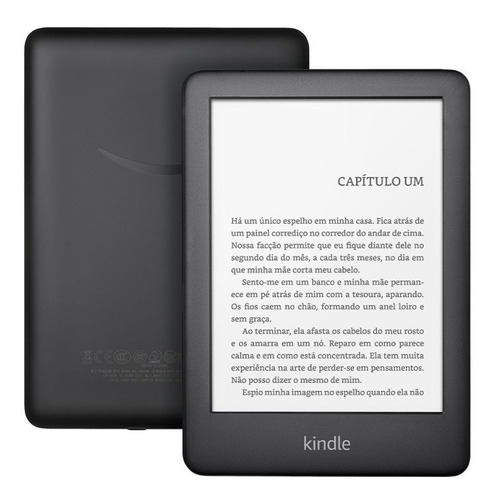 E-reader Amazon Kindle 10º Preto Tela De 6  Wi-fi 4gb