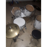 Batería Completa Lenged 5 Cuerpos Con Baquetas Zildjian!!