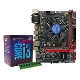 Kit Upgrade Intel I3 8100t + Placa Mãe Intel B250 + 8gb Ddr4