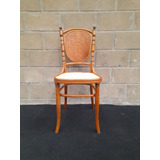 Antigua Silla Thonet Kohn Pirograbadas C/ Sello