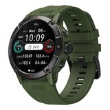 Relógio Smartwatch Militar Zeblaze Ares3 Sport Mode Ultra Hd Cor Da Caixa Verde/grafite Cor Da Pulseira Verde Cor Do Bisel Preto Desenho Da Pulseira Esportiva