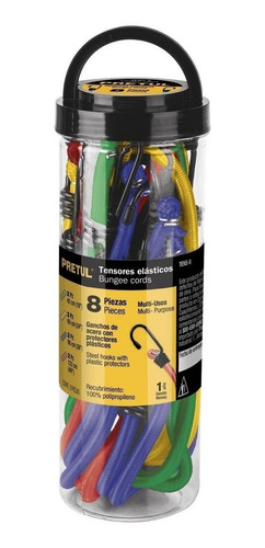 Tensores Elasticos 8 Pz Pretul 22021