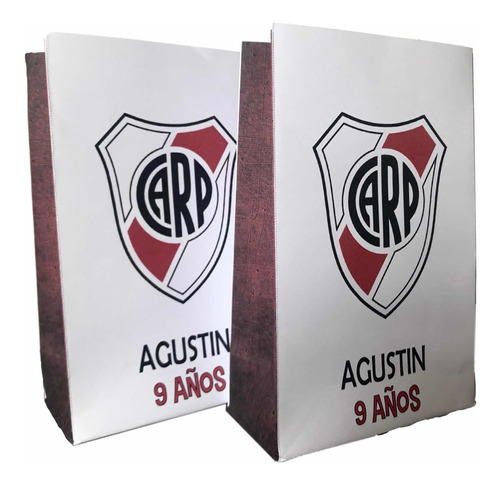 Bolsitas Golosineras River Plate X 10 Personalizadas