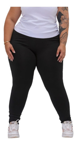 Calça Legging Leg Suplex Plus Size G1 G2 G3cós Alto Promoção