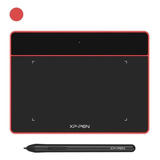 Mesa Digitalizadora Xp-pen Deco Fun L Vermelha Grande