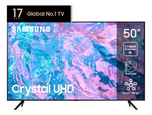 Smart Tv Led 4k 50  Samsung Un50cu7000gczb Uhd Netflix