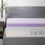 Lucid Matrimonial Lavanda 5cm Memory Foam Sobrecolchon