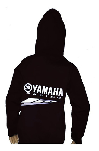 Campera Buzo Yamaha Honda Niño Algodon Friza Gama Top Racing