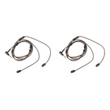 2x Replacement Audio Cable For Xba-n3 Headphones 1