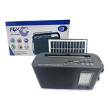 Radio Am/fm/sw Recargable Bluetooth Energía Solar