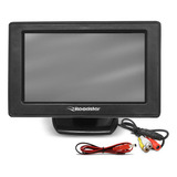 Tela Monitor 4.3 Lcd Portátil Automotivo Universal Preto