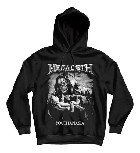 Megadeth Hoodie Oficial Megadeth Youthanasia Rock Activity