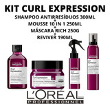 Kit Loreal Curl Expression S Ant + M Rich + L R + M 10 In 1