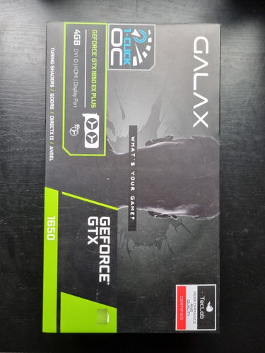 Placa De Vídeo Nvidia Galax Geforce Gtx 1650 4gb