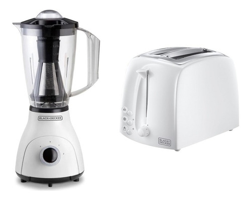 Combo Black+decker Licuadora Bl1002f + Tostadora Tr21640