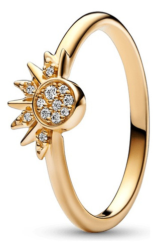 Anillo Sol Celestial Pandora Outlet Timeless Rec. Oro 