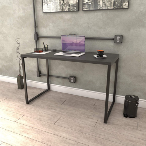 Mesa Para Escritório Office Estilo Industrial 120cm Cewt