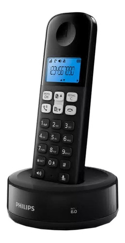 Telefono Inalambrico Philips D1311b Negro Manos Libres