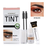 Kit De Tinte Para Pestañas Y Cejas Impermeable