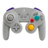 Control Joystick Inalámbrico Acco Brands Powera Wireless Gamecube Controller For Nintendo Switch Gris
