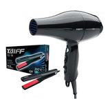 Kit Secador Profissional Taiff 2000w+chapinha Taiff 220v/110