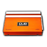 Amplificador Dub By Audiobahn 2400w 4ch Para Woofers Bocinas