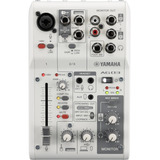 Yamaha Ag03mk2 Interfaz Audio Y Mixer Usb Canales Wh