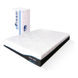 Colchón King Size Udream Memory Foam Gel En Caja Sense