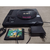 Mega Drive Fat Com Sonic 3 E 2 Controles 