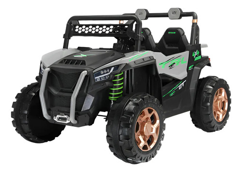 Montable Electrico Razer Para 2 Niños Luces Led 4motores