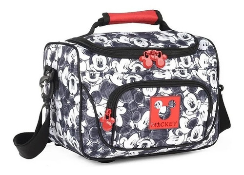 Frasqueira Viagem Bolsa Sacola Transversal Mickey Grande