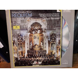 Requiem De Mozart-leonard Bernstein-laser Disc