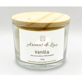 2 Velas Aromáticas Perfumadas De Vanilla E Lavanda 100gr 