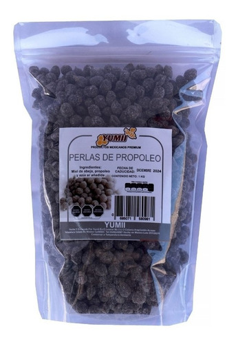 Caramelo De Miel Perlas Con Propóleo 1k Yumii 100% Naturales