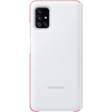 Funda Cartera Original Samsung Galaxy A51 5g S-view Blanco