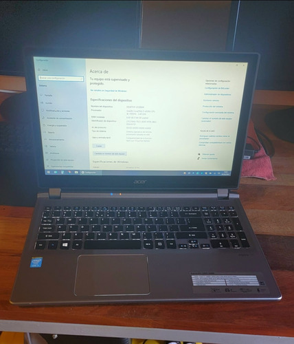 Notebook Acer 15.6  M5 583p - (i7/8gb/ssd 250gb)