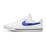 Zapatillas Nike Court Legacy Niños Blanco