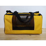 Color Amarillo Bolso Transportador Para Mascotas 46x28x27