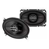 Set Bocinas Pioneer Ts-g4645r 4x6 200w Max 2 Vias P Autos Color Negro