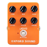 Pedal Guitarra Joyo - Oxford Sound Cor Laranja