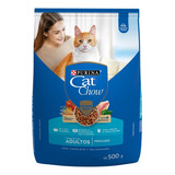 Alimento Para Gato Cat Chow Defense Plus Sabor Pescado 500g