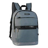 Mochila Urbana Head Escolar Deportiva Reforzada Gamuzada Color Gris