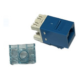 Jack Sl Rj45 Cat 5e Conector Hembra Azul Commscope 