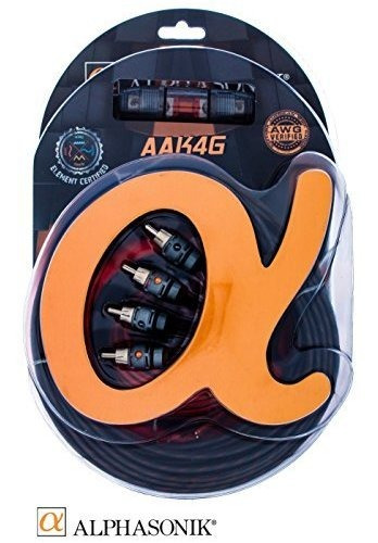 Amplificador Completo Para Coche Alphasonik Aak4g Premium, C